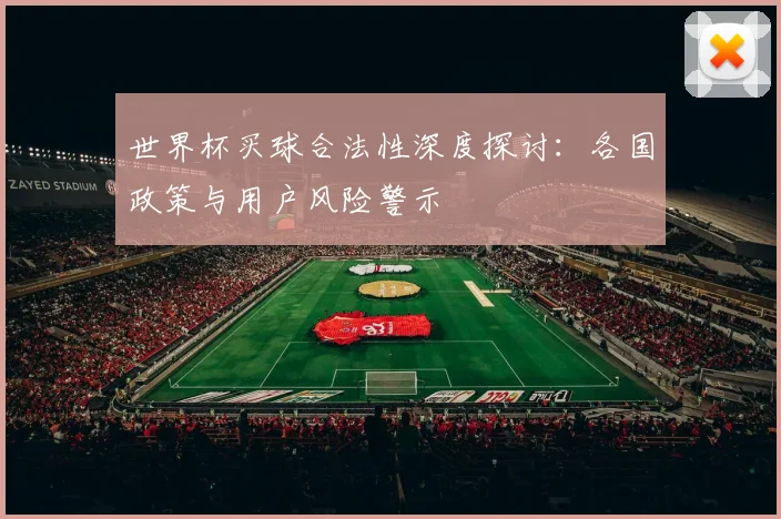 世界杯买球合法性深度探讨：各国政策与用户风险警示